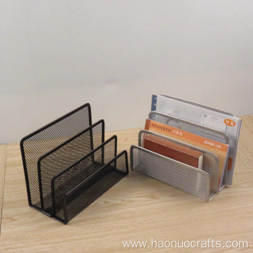 stationery storage rack sorting rack envelope clip metal